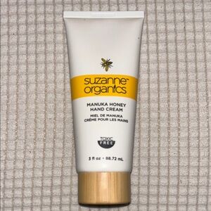 Suzanne organics manuka honey hand cream
